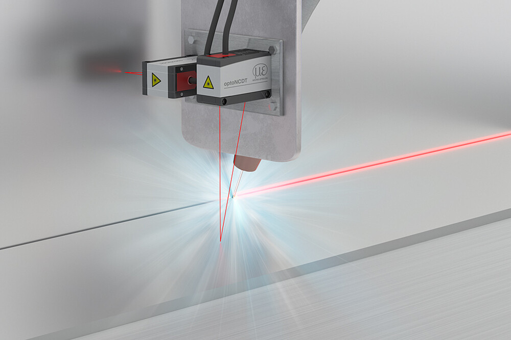 Abstandsregelung vollautomatisches Laserschweißen