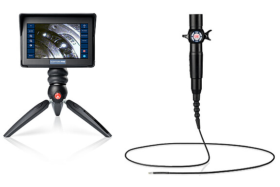 flexibles Videoendoskopsystem mit Touch Screen bedienbar