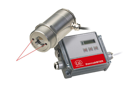 Infrarot-Pyrometer mit Laservisier für anspruchsvolle Temperaturmessungen