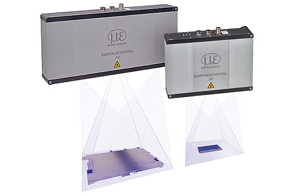 Hochpräziser 3D-Snapshot-Sensor surfaceCONTROL 3D 35x0