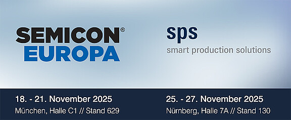 Messen SEMICON Europa und SPS 
