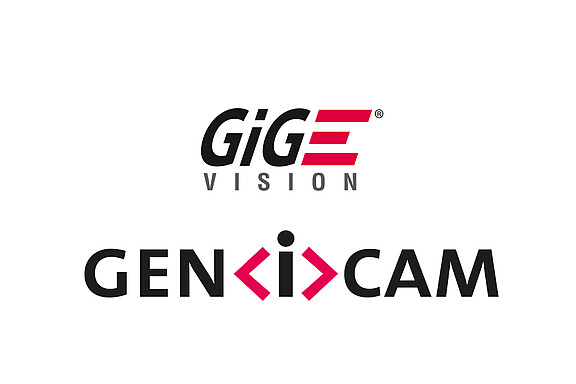 Logo Gige Vision und GeniCam