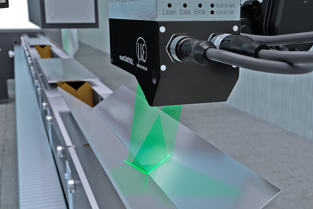 Laserscanner für Metallbearbeitung