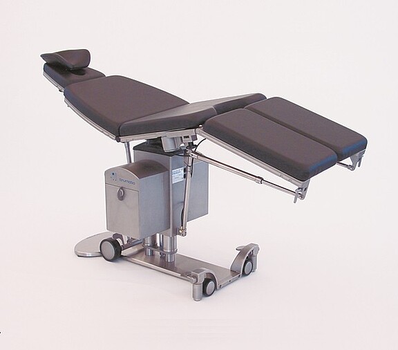 Operating table and chair