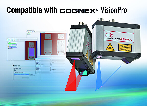 Laser-Scanner mit Cognex VisionPro
