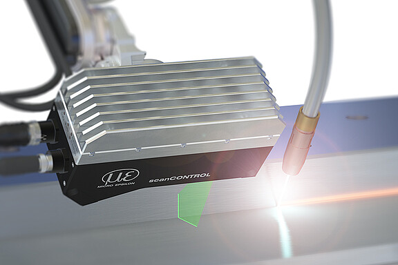 Laserscanner zur Schweißbahnüberwachung